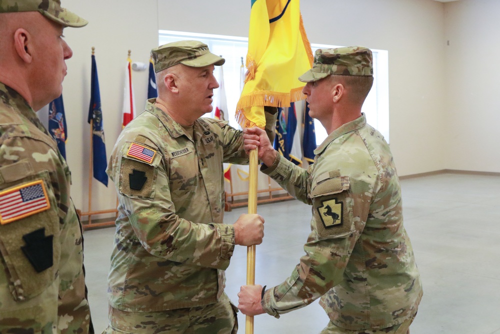 55th Maneuver Enhancement Brigade change of command