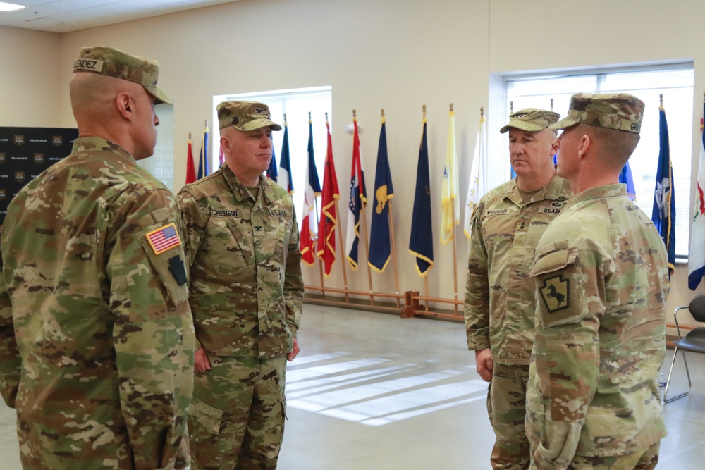 55th Maneuver Enhancement Brigade change of command