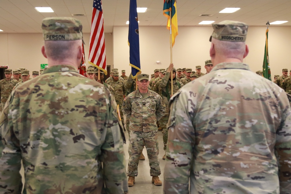 55th Maneuver Enhancement Brigade change of command