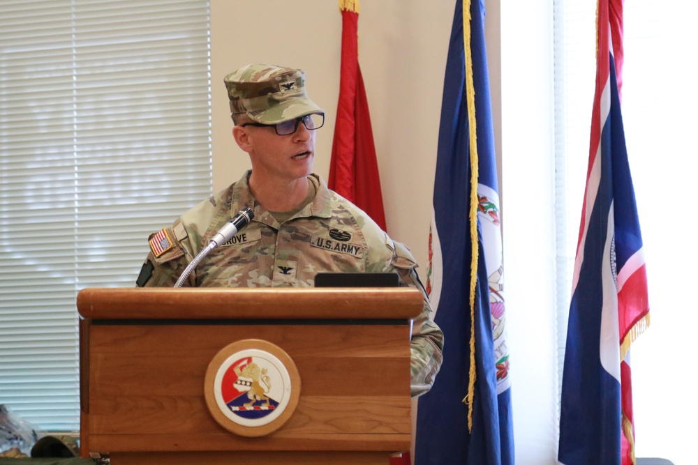 55th Maneuver Enhancement Brigade change of command