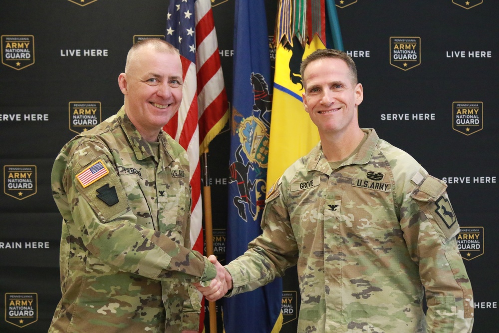 55th Maneuver Enhancement Brigade change of command