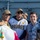 San Diego Padres Visit USS Maklin Island