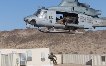 HMLA-269 hoists simulated casualties during SLTE 1-25