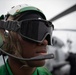 Sailor Observes Flight Operations