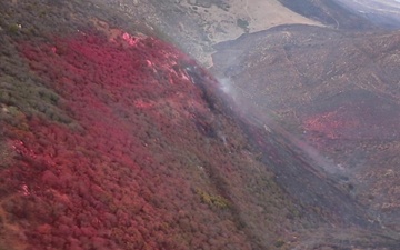 129th Rescue Wing fights Border 2 Fires over San Diego