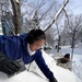 Sculpting an F-35C out of snow for Sapporo Snow Festival 2025