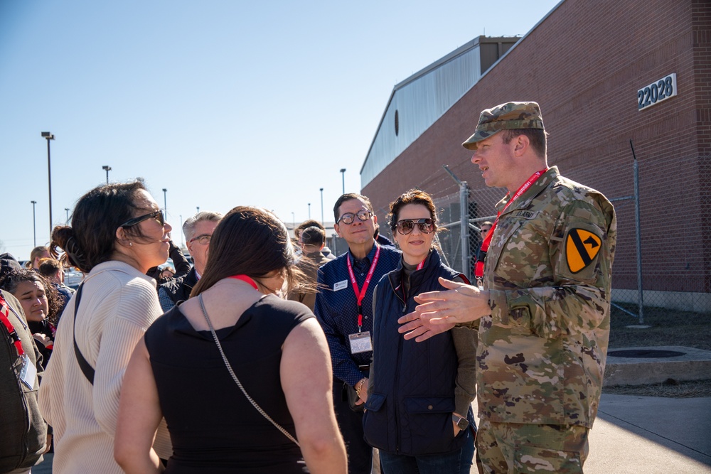 1st Cavalry Division participates in Texas Legislative Day