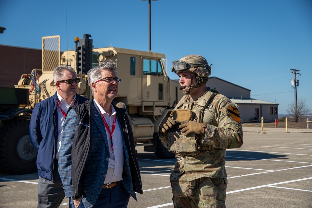 1st Cavalry Division participates in Texas Legislative Day