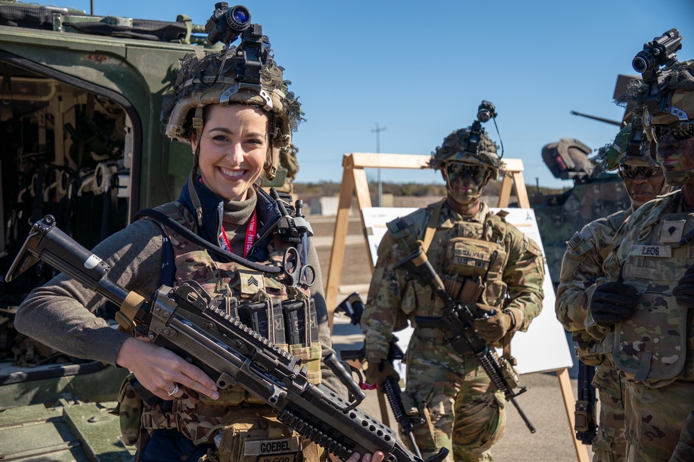 1st Cavalry Division participates in Texas Legislative Day