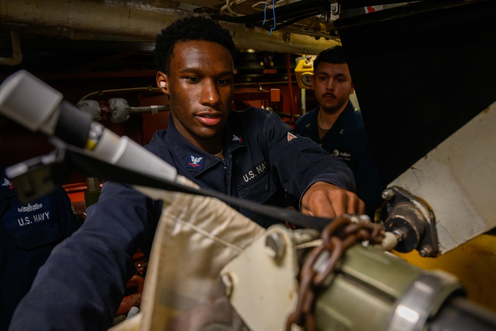 Engineering Drill | USS Fitzgerald (DDG 62)