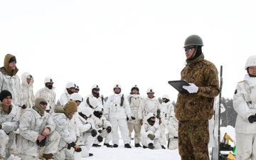 U.S. Army Soldiers Learn About Methods of Preventing Frostbite During North Wind 25