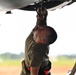 A 34th Expeditionary Bomb Squadron B-1B Lancer returns to Andersen Air Force Base after successfully accomplishing a Bomber Task Force 25-1 mission in the INDO-PACIFIC