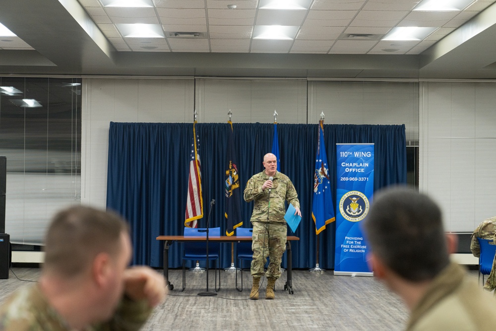 Leadership and Fellowship Take Center Stage at 110th Wing Prayer Breakfast