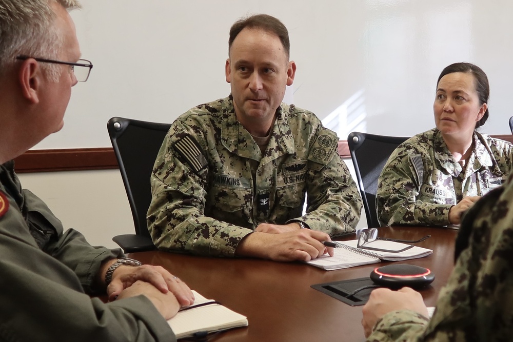 Profiles and Professionalism: Shaping the Force; U.S. Naval Forces Europe-Africa Reserve Chief of Staff Captain Matt Hawkins