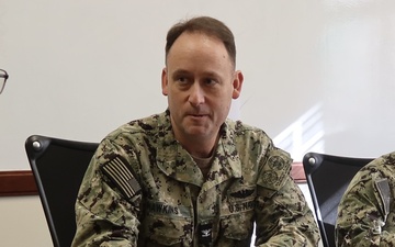 Profiles and Professionalism: Shaping the Force; U.S. Naval Forces Europe-Africa Reserve Chief of Staff Captain Matt Hawkins