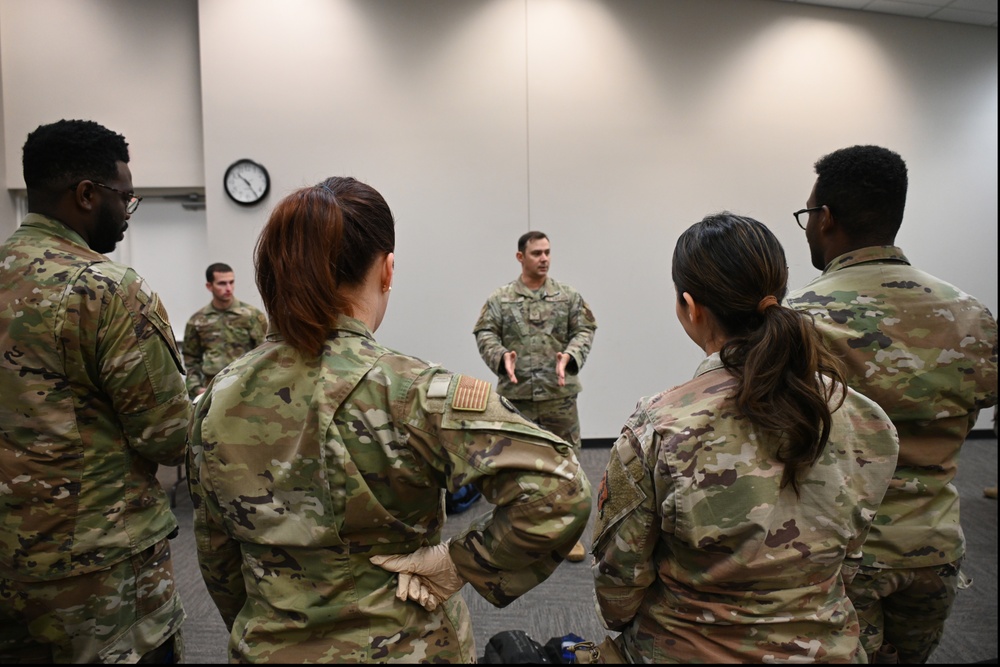 Texas ANG medical personnel complete TCCC Tier 2 training