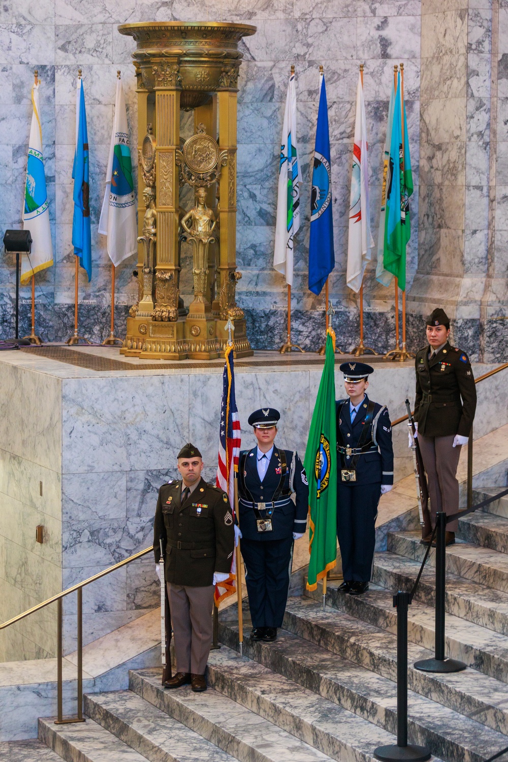 Washington National Guard takes part in annual Legislative Day at state Capitol