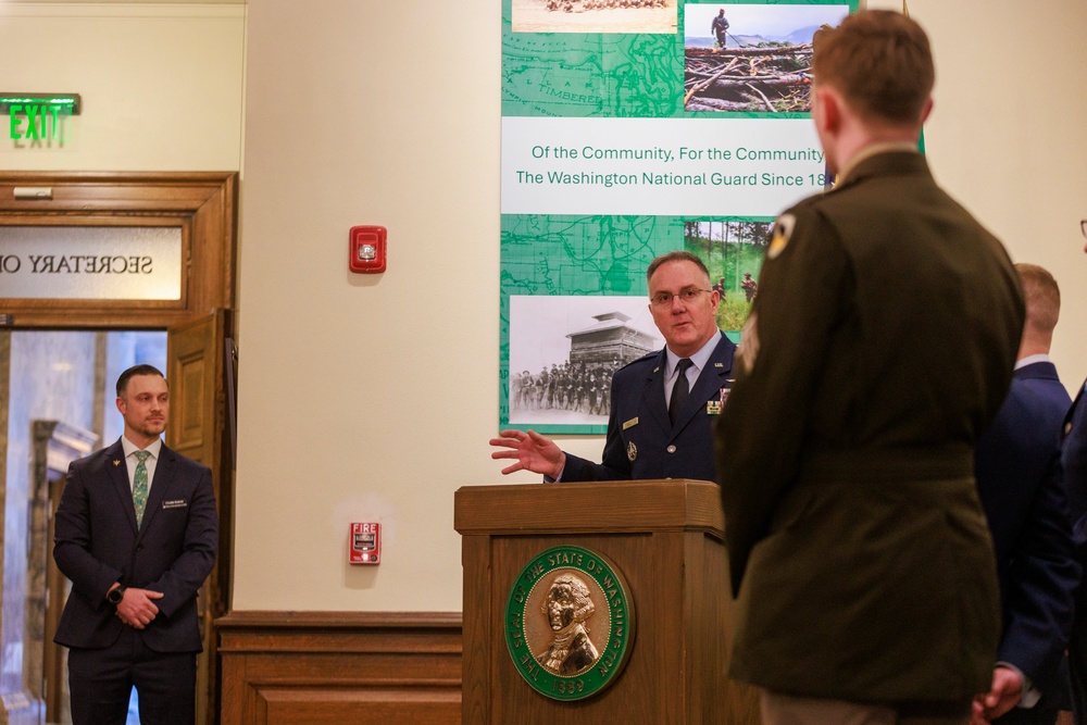 Washington National Guard takes part in annual Legislative Day at state Capitol