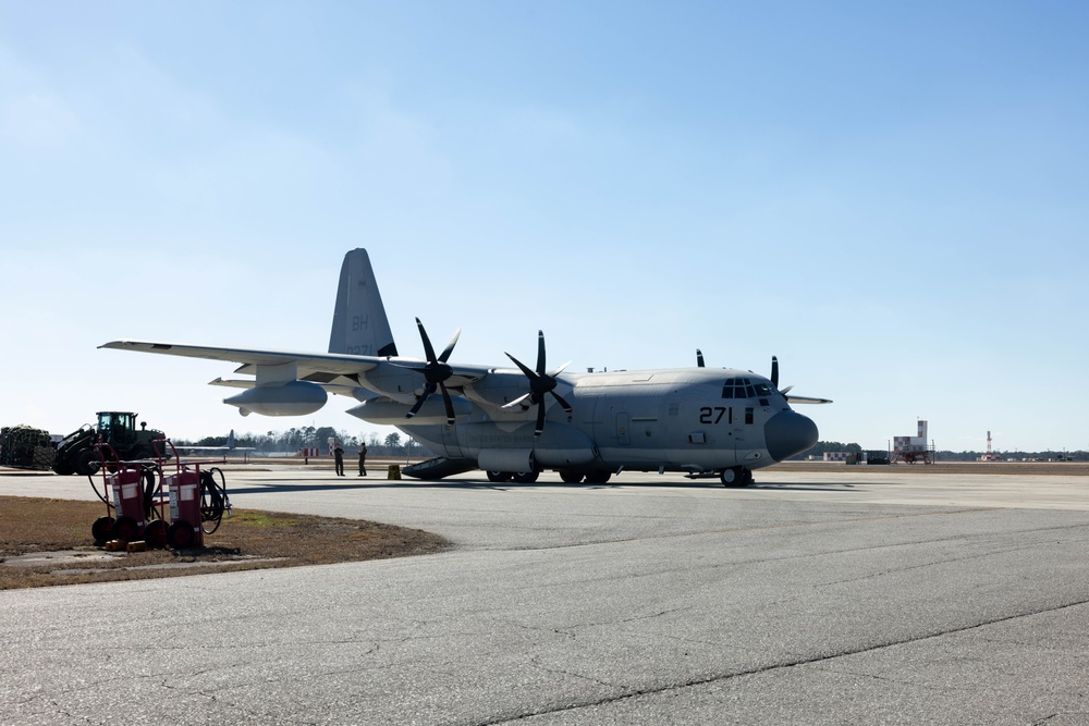 First Surge of U.S. Marines Deploy from North Carolina to Guantanamo Bay to Expand Migrant Operations Center