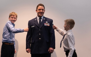 The 179th Cyberspace Wing held a Promotion Ceremony for the Newest Chief Master Sgt.