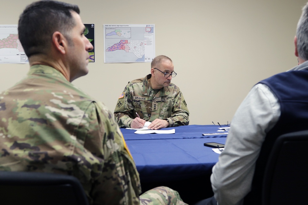 56th Chief of Engineers, Lt. Gen. William H. Graham, visits North Carolina