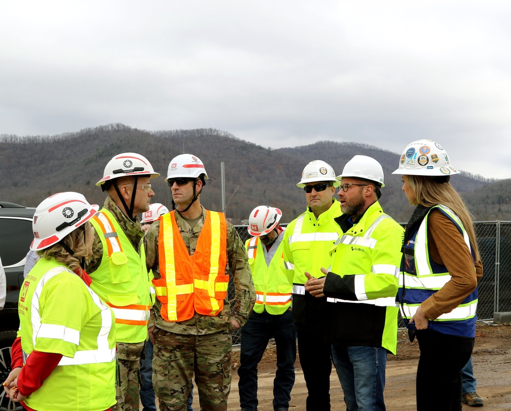 56th Chief of Engineers, Lt. Gen. William H. Graham, visits North Carolina