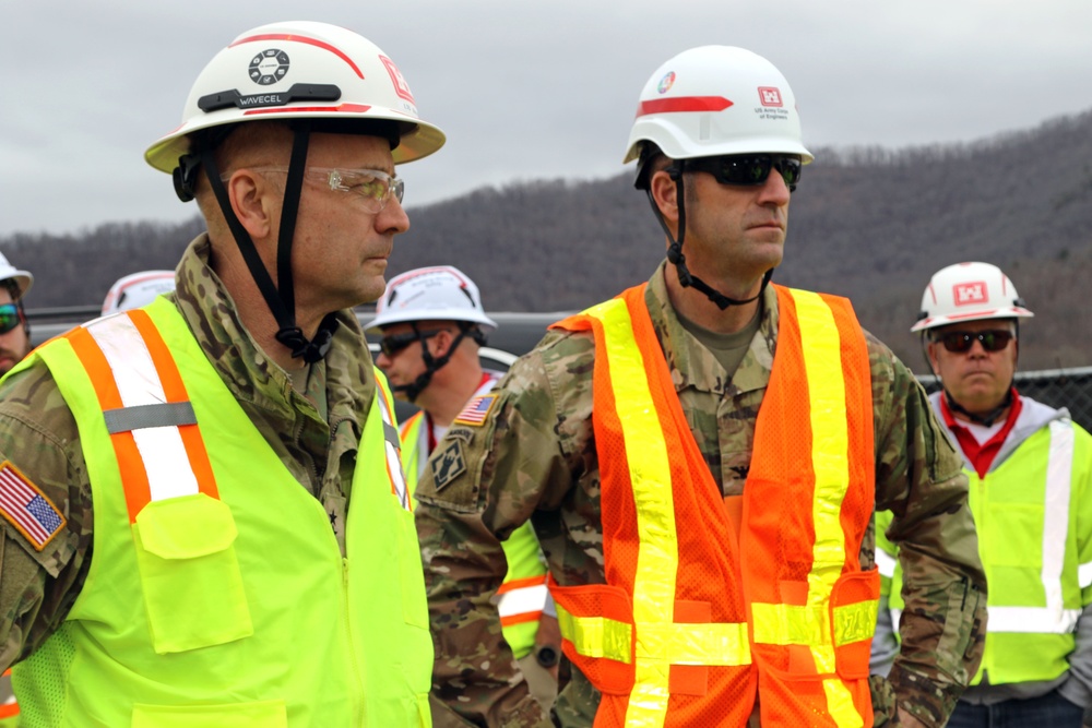 56th Chief of Engineers, Lt. Gen. William H. Graham, visits North Carolina