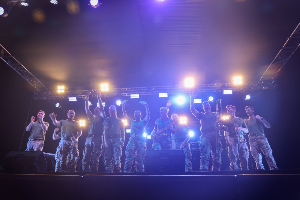 39th Army Band Performs at the Ilopango Airshow