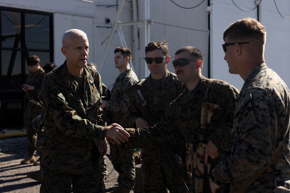 First Surge of U.S. Marines Deploy from North Carolina to Guantanamo Bay to Expand Migrant Operations Center