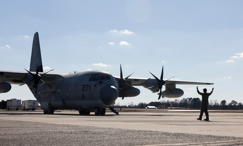 First Surge of U.S. Marines Deploy from North Carolina to Guantanamo Bay to Expand Migrant Operations Center