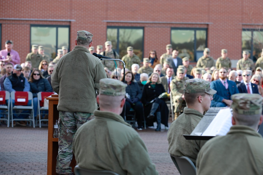 Missouri Adjutant General Change of Command Ceremony