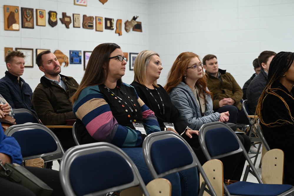 The 186th Air Refueling Wing hosted the East Mississippi Business Development Corporation