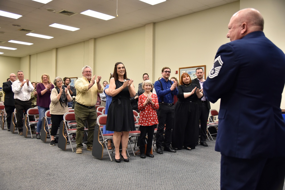 Retirement of SMSgt Wade Edwards