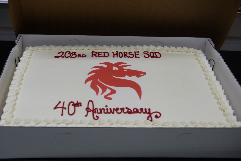 203rd RED HORSE marks 40 years of excellence