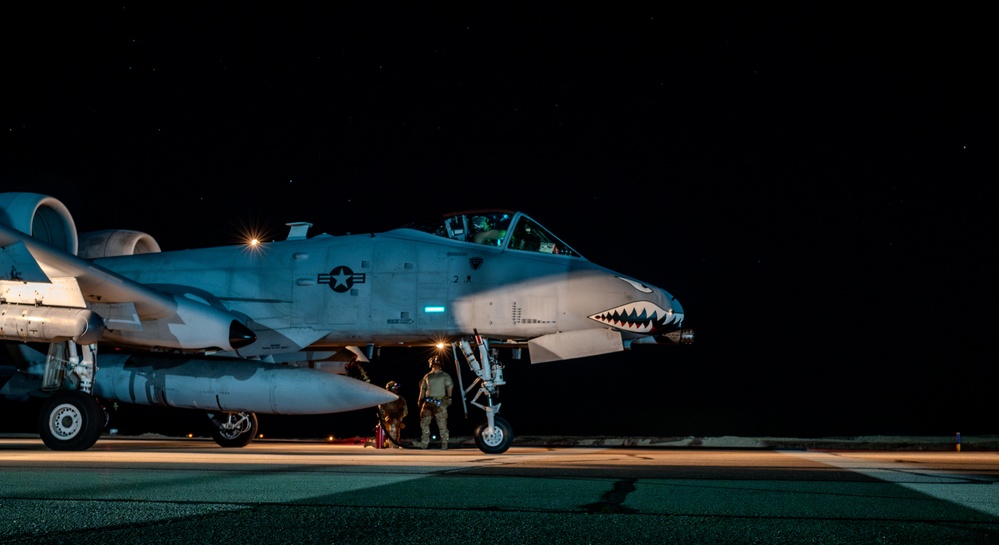 A-10 Thunderbolt II FARP during Agile Spartan