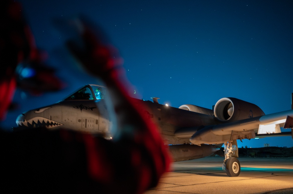 A-10 Thunderbolt II FARP during Agile Spartan