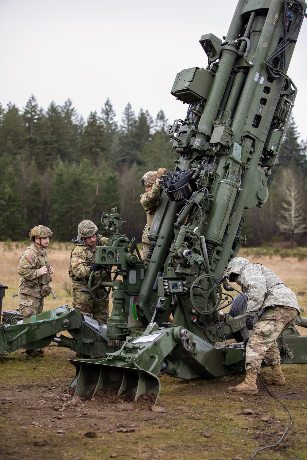 2-146th Field Artillery Fire Training