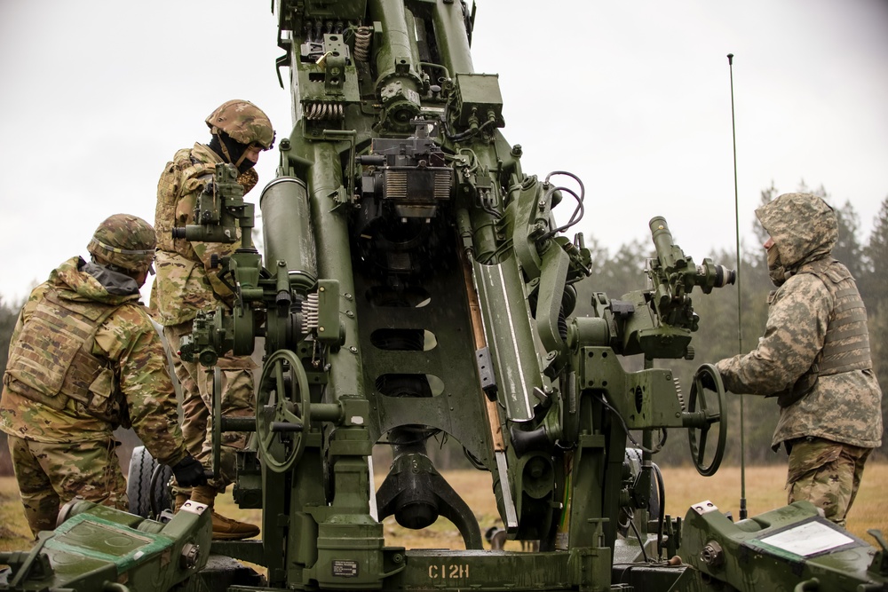 2-146th Field Artillery Fire Training