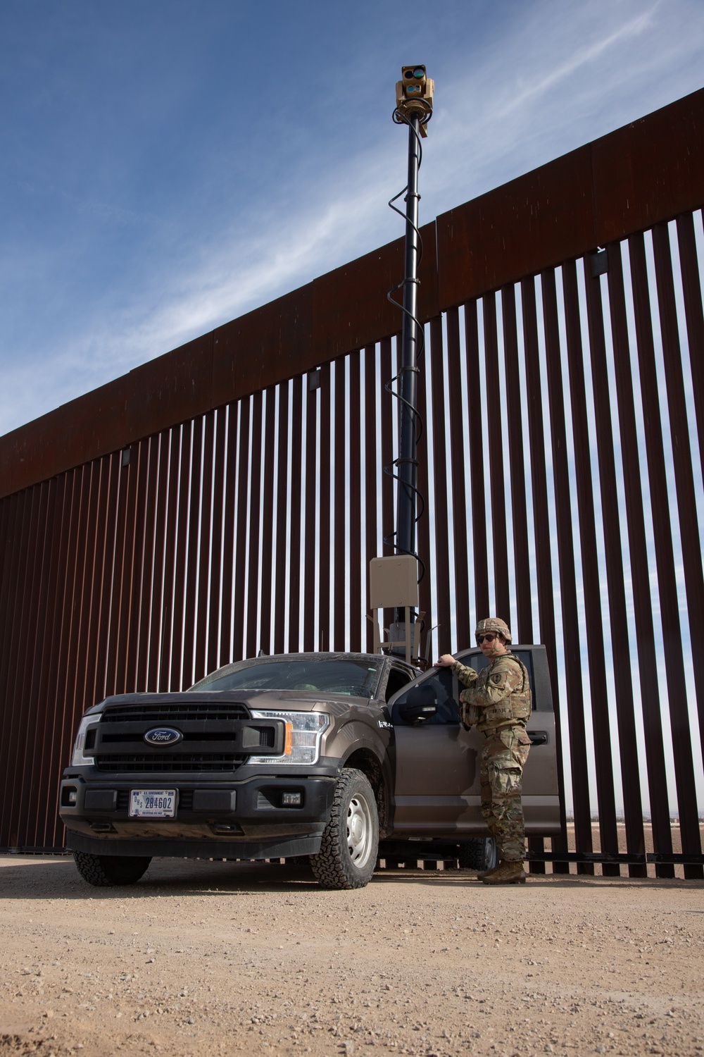 U.S. Soldiers support Southern Border operations