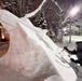 Sculpting an F-35C out of snow for Sapporo Snow Festival 2025