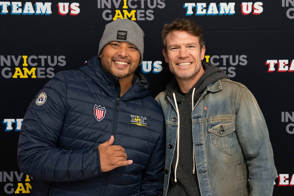 Team US Welcome Event | Coast Guard YN2 Aaron Gomez (ret.) | SOCOM SSG Nate Boyer (ret.)