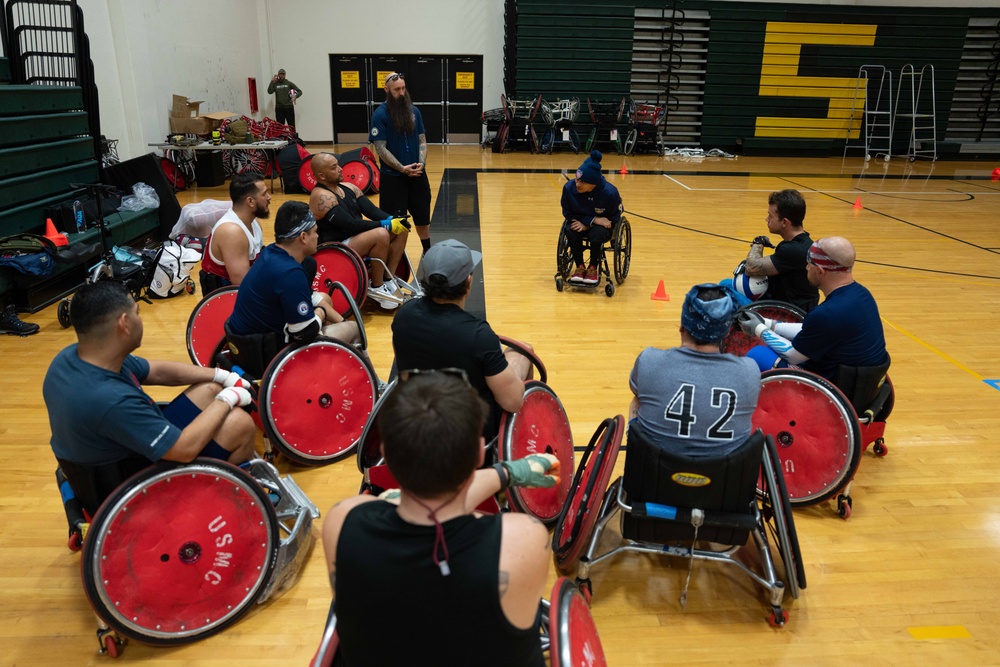 JBLM Training Camp | Wheelchair Rugby | Team US