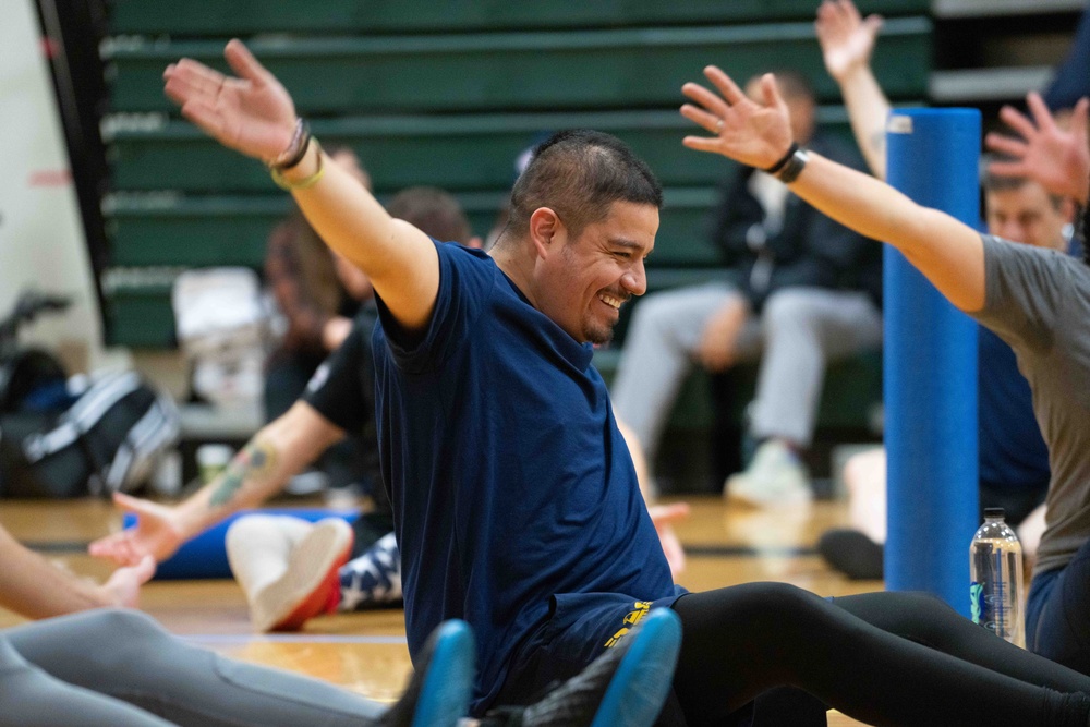 JBLM Training Camp | Sitting Volleyball | Navy ABH2 Luis Cervantes (ret.)