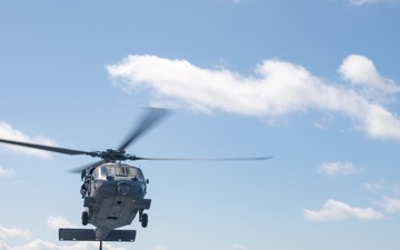 USS America (LHA 6) Conducts Flight Operations