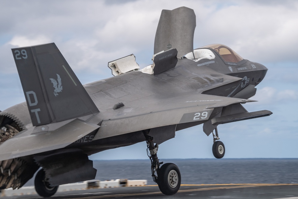 USS America (LHA 6) Conducts Flight Operations