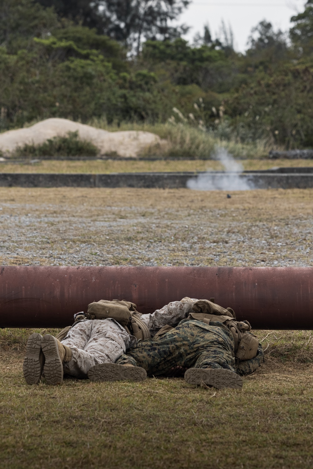 7th Communication Battalion Stormbreaker 25.1 | Marines Throw Grenades Down Range