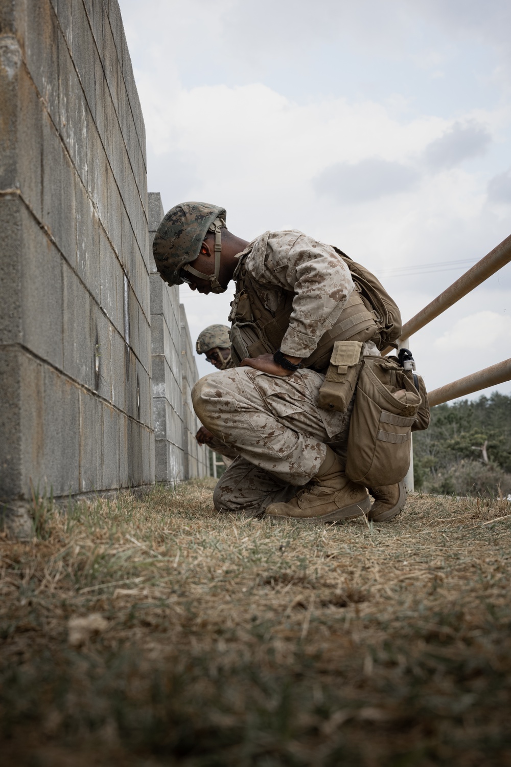 Headline: 7th Communication Battalion Stormbreaker 25.1 | Marines Throw Grenades Down Range