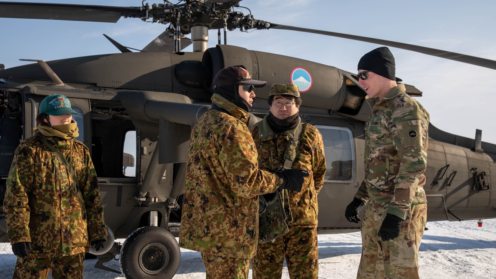 DVIDS - Images - U.S. Army Officer Organizes with JGSDF Public