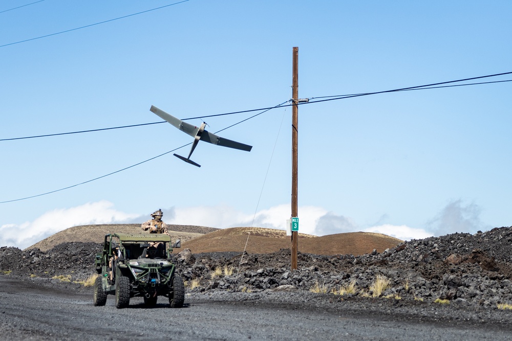 3d LCT Utilizes RQ-20B PUMA at Pohakuloa