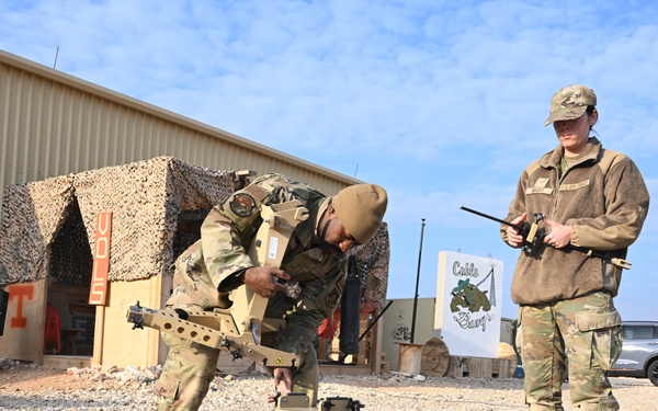 386th ECS sets up CFK during Operation Agile Spartan